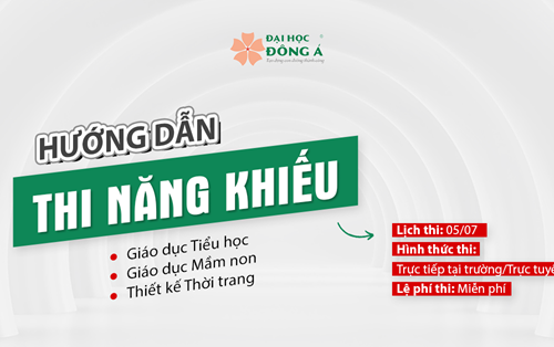 HƯỚNG DẪN THI NĂNG KHIẾU NĂM 2023